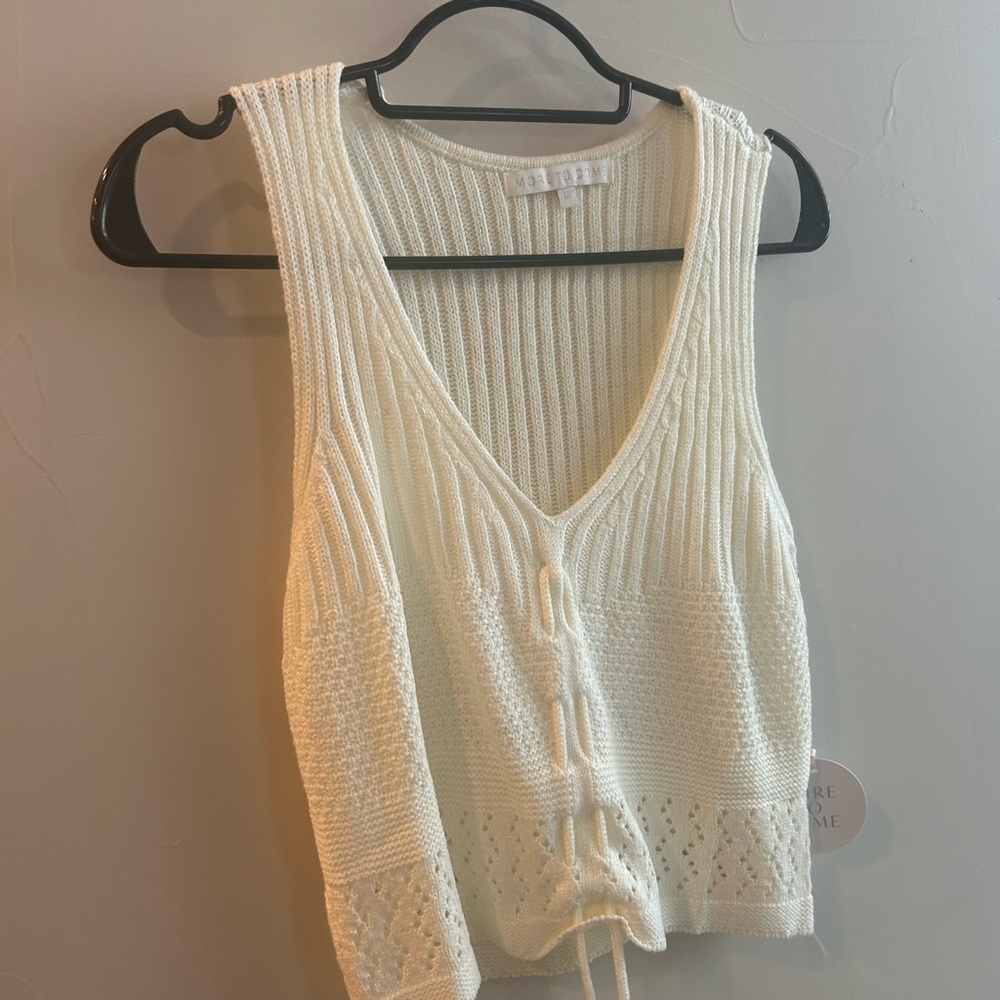 Knitted tank